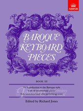 Baroque Keyboard Pieces Book III